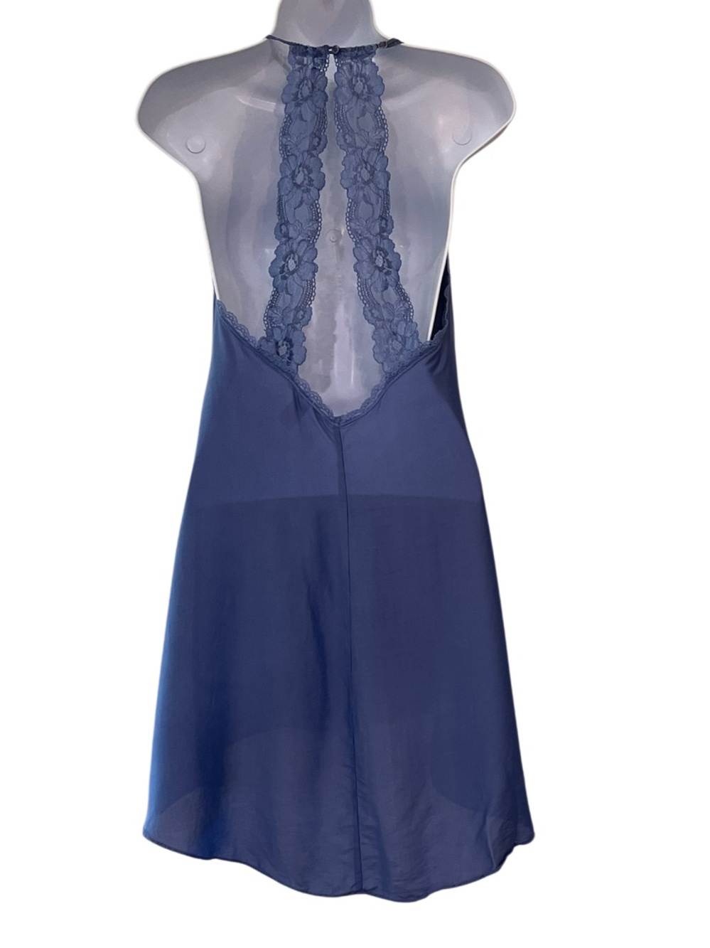 Victoria’s Secret Silk Blend Lace Chemise Slip Dress Size Small - Picture 3 of 8